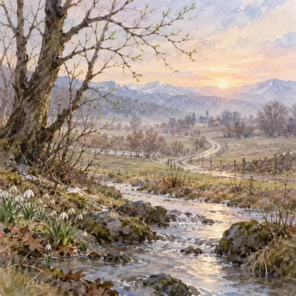 Early Spring - poem by - Rainer Maria Rilke