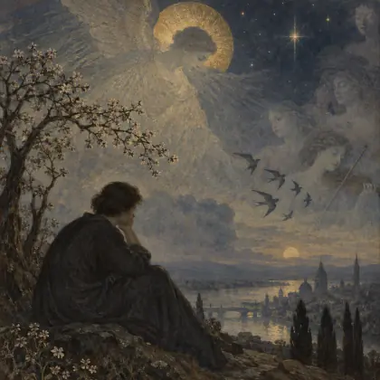 Elegy - 1. - poem by - Rainer Maria Rilke