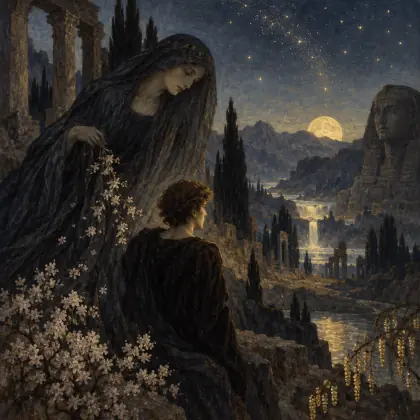 Elegy - 10. - poem by - Rainer Maria Rilke