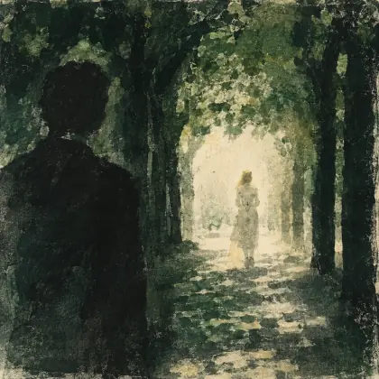 Encounter in the Chestnut Avenue - poem by - Rainer Maria Rilke