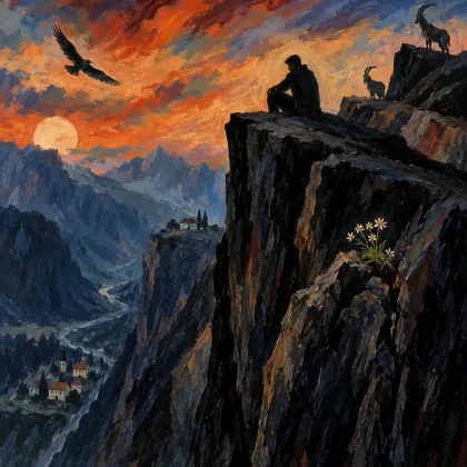 Exposed on the Cliffs of the Heart - poem by - Rainer Maria Rilke