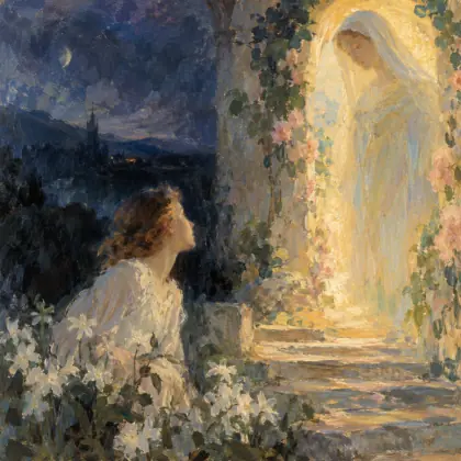Mary Virgin - poem by - Rainer Maria Rilke