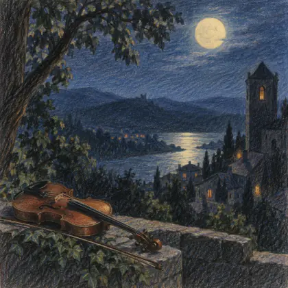 Moonlight Night - poem by - Rainer Maria Rilke