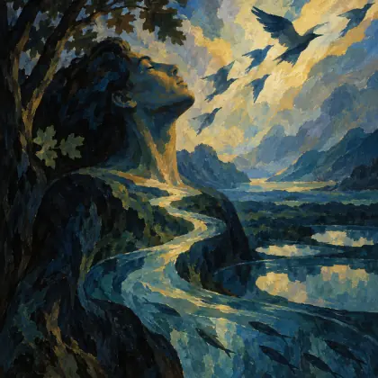 Moving Forward - poem by - Rainer Maria Rilke