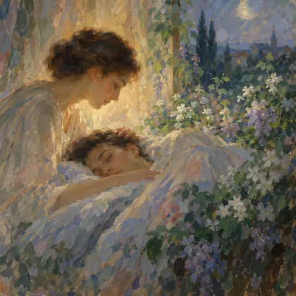 Slumber Song - poem by - Rainer Maria Rilke
