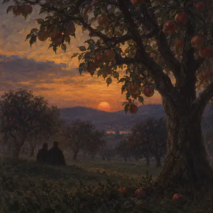 The Apple Orchard - poem by - Rainer Maria Rilke