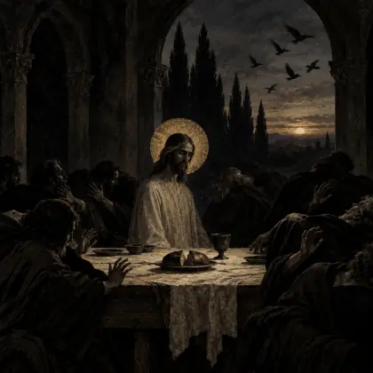 The Last Supper - poem by - Rainer Maria Rilke