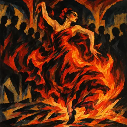 The Spanish Dancer - poem by - Rainer Maria Rilke