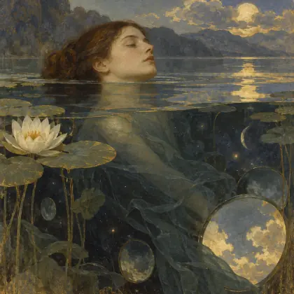 Water Lily - poem by - Rainer Maria Rilke