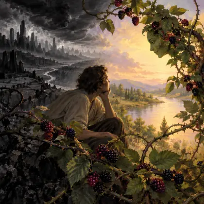 Berrying - poem by - Ralph Waldo Emerson