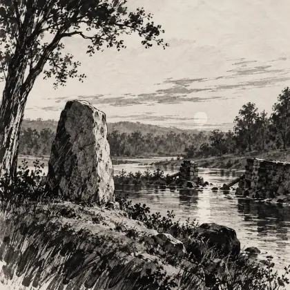 Concord Hymn - poem by - Ralph Waldo Emerson