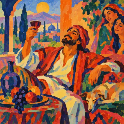 From the Persian of Hafiz II - poem by - Ralph Waldo Emerson