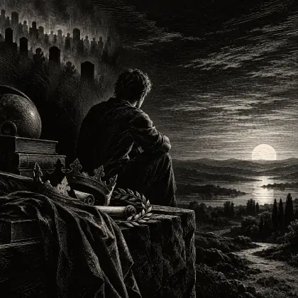 Teach Me I Am Forgotten by the Dead - poem by - Ralph Waldo Emerson