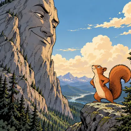 The Mountain and the Squirrel - poem by - Ralph Waldo Emerson