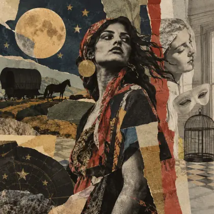 The Romany Girl - poem by - Ralph Waldo Emerson
