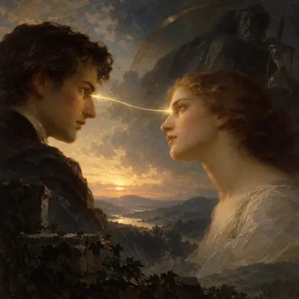 The Visit - poem by - Ralph Waldo Emerson