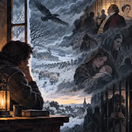 A Winter Night - poem by - Robert Burns