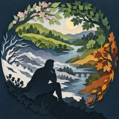 Address, to the Shade of Thomson - poem by - Robert Burns