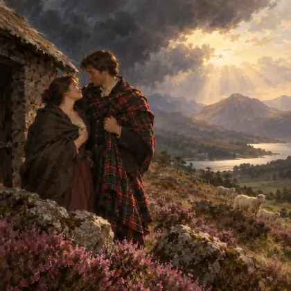 As I Cam O'er the Cairney Mount - poem by - Robert Burns