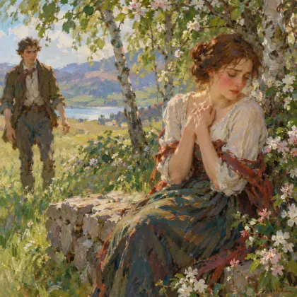As I Went Out Ae May Morning - poem by - Robert Burns