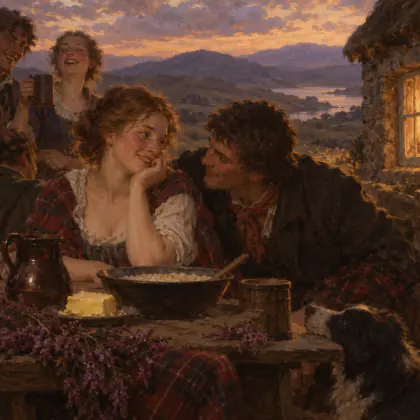 Brose and Butter - poem by - Robert Burns