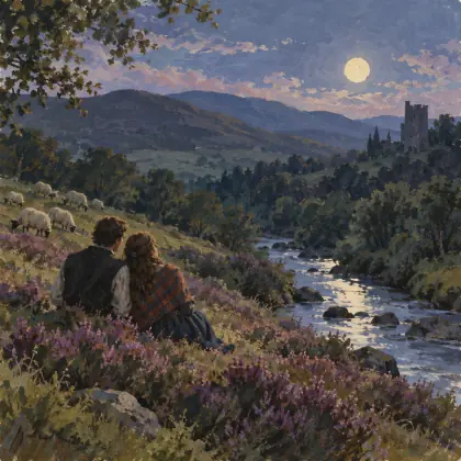 Ca' the Yowes to the Knowes (2nd Version) - poem by - Robert Burns