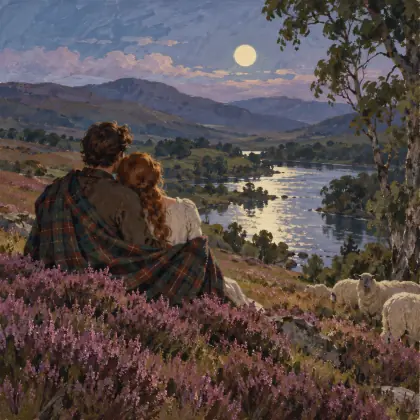 Ca' the Yowes to the Knowes - poem by - Robert Burns