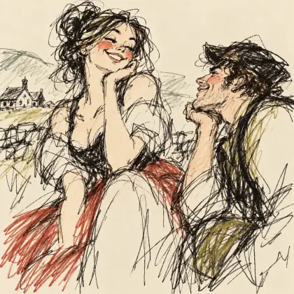 Come Rede Me Dame - poem by - Robert Burns