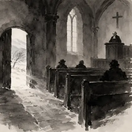 Divine Service in the Kirk of Lamington - poem by - Robert Burns