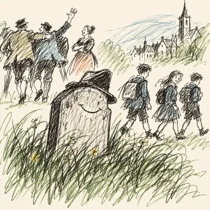 Epitaph on a Wag in Mauchline - poem by - Robert Burns