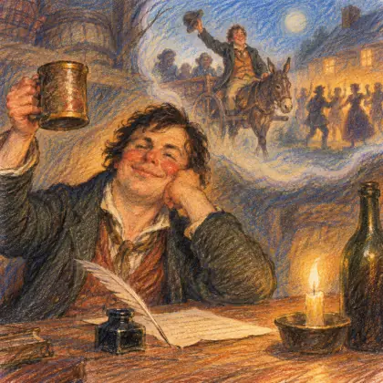 Extempore Reply to an Invitation - poem by - Robert Burns