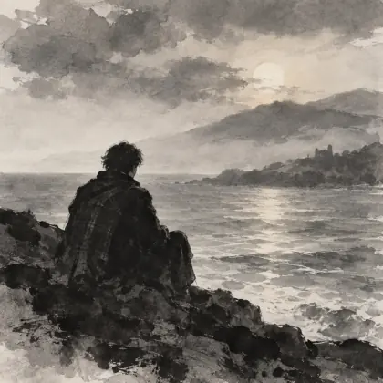 Frae the Friends and Land I Love - poem by - Robert Burns