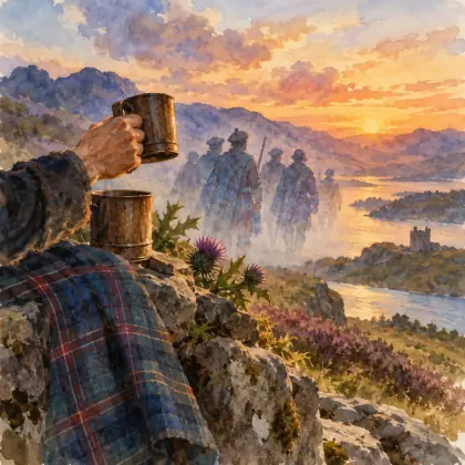 Here's a Health to Them That's Awa - poem by - Robert Burns