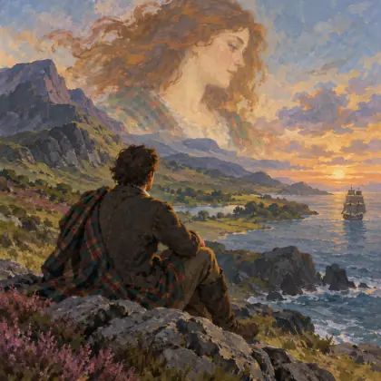 Highland Lassie O - poem by - Robert Burns