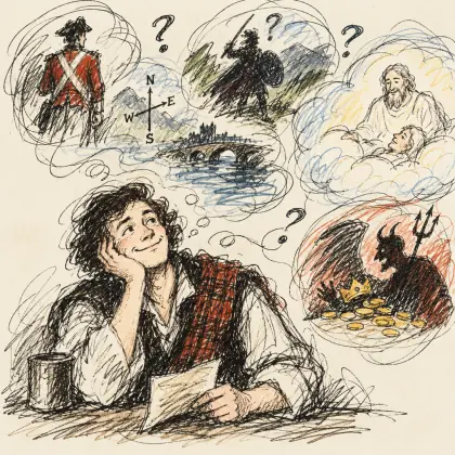 Ken Ye Ought O' Captain Grose? - poem by - Robert Burns
