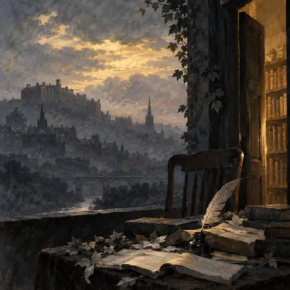 Lament for the Absence of William Creech, Publisher - poem by - Robert Burns