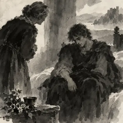 Lord Ronald My Son - poem by - Robert Burns