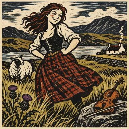 Muirland Meg - poem by - Robert Burns
