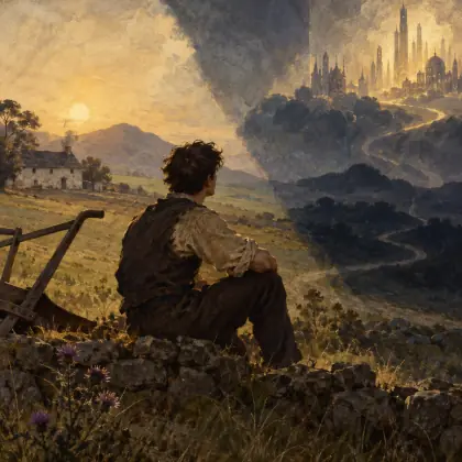 My Father Was a Farmer - poem by - Robert Burns