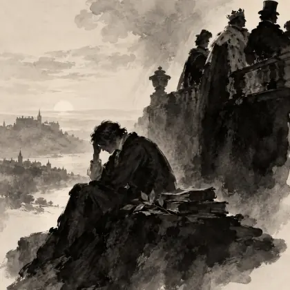 On Fergusson B - poem by - Robert Burns