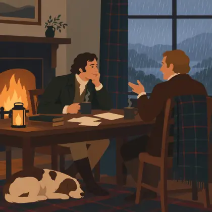 Reply to Robert Riddell [Robert Burns] - poem by - Robert Burns