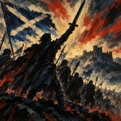 Robert Bruce's March to Bannockburn - poem by - Robert Burns