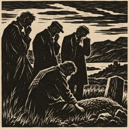 Sketch for an Elegy - poem by - Robert Burns