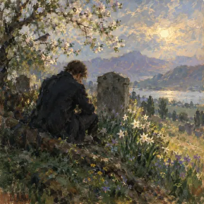 Sonnet, on the Death of Robert Riddel - poem by - Robert Burns