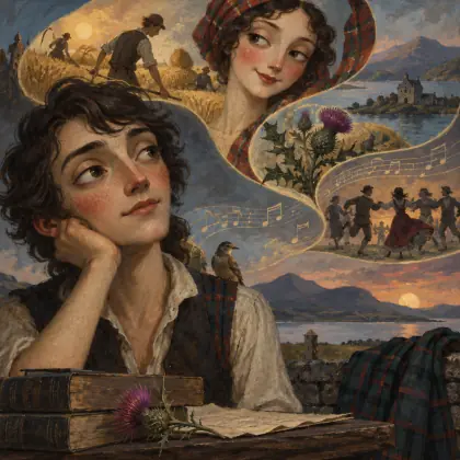 The Answer, to the Guidwife of Wauchope-house - poem by - Robert Burns
