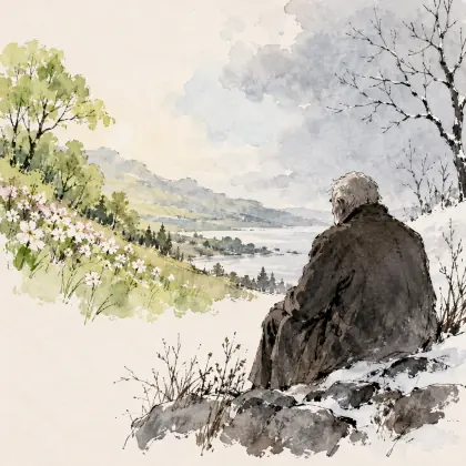 The Auld Man's Winter Thought - poem by - Robert Burns