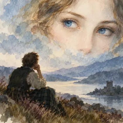 The Blue-eyed Lassie - poem by - Robert Burns