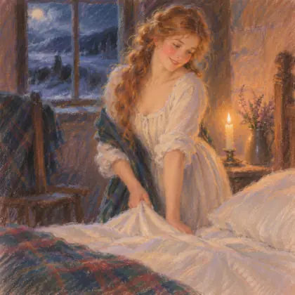 The Bonie Lass Made the Bed to Me - poem by - Robert Burns