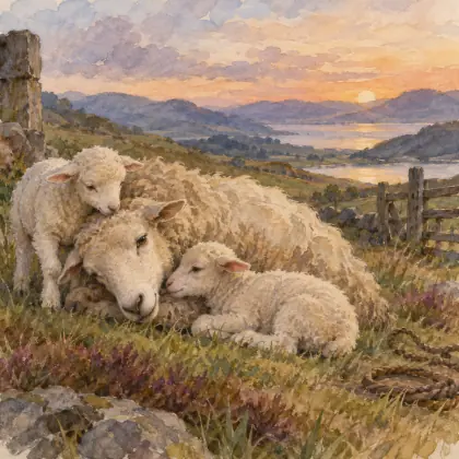 The Death and Dying Words of Poor Mailie - poem by - Robert Burns