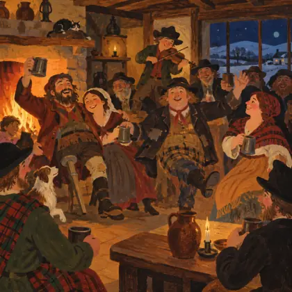 The Jolly Beggars : Love and Liberty - a Cantata - poem by - Robert Burns